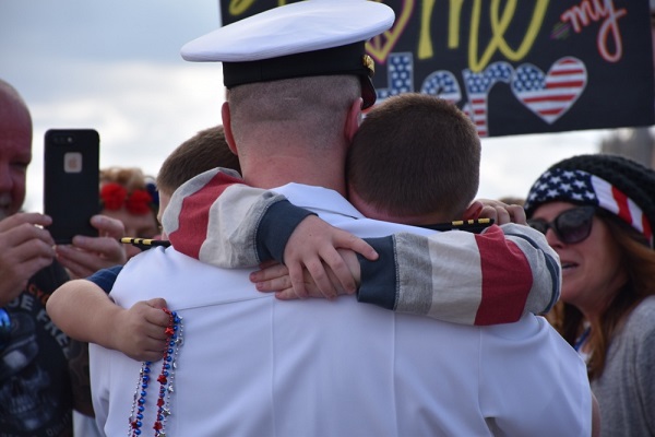Navy Homecoming