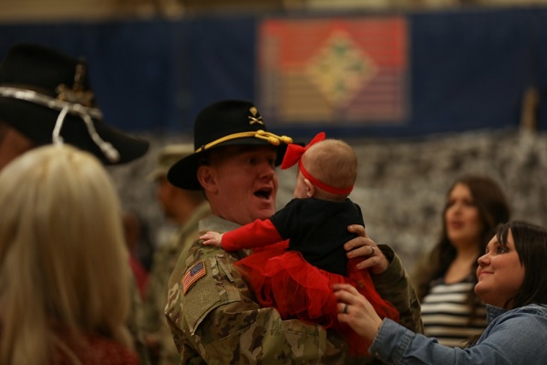 Soldier and Baby