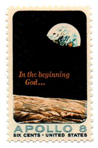 Apollo 8 stamp