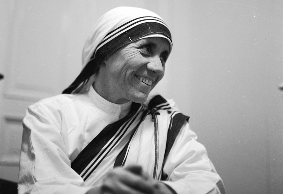 November 1960: Mother Teresa (1910 - 1997)