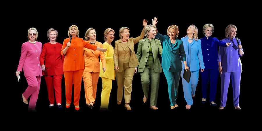 Hillary Clinton pantsuit - Flickr